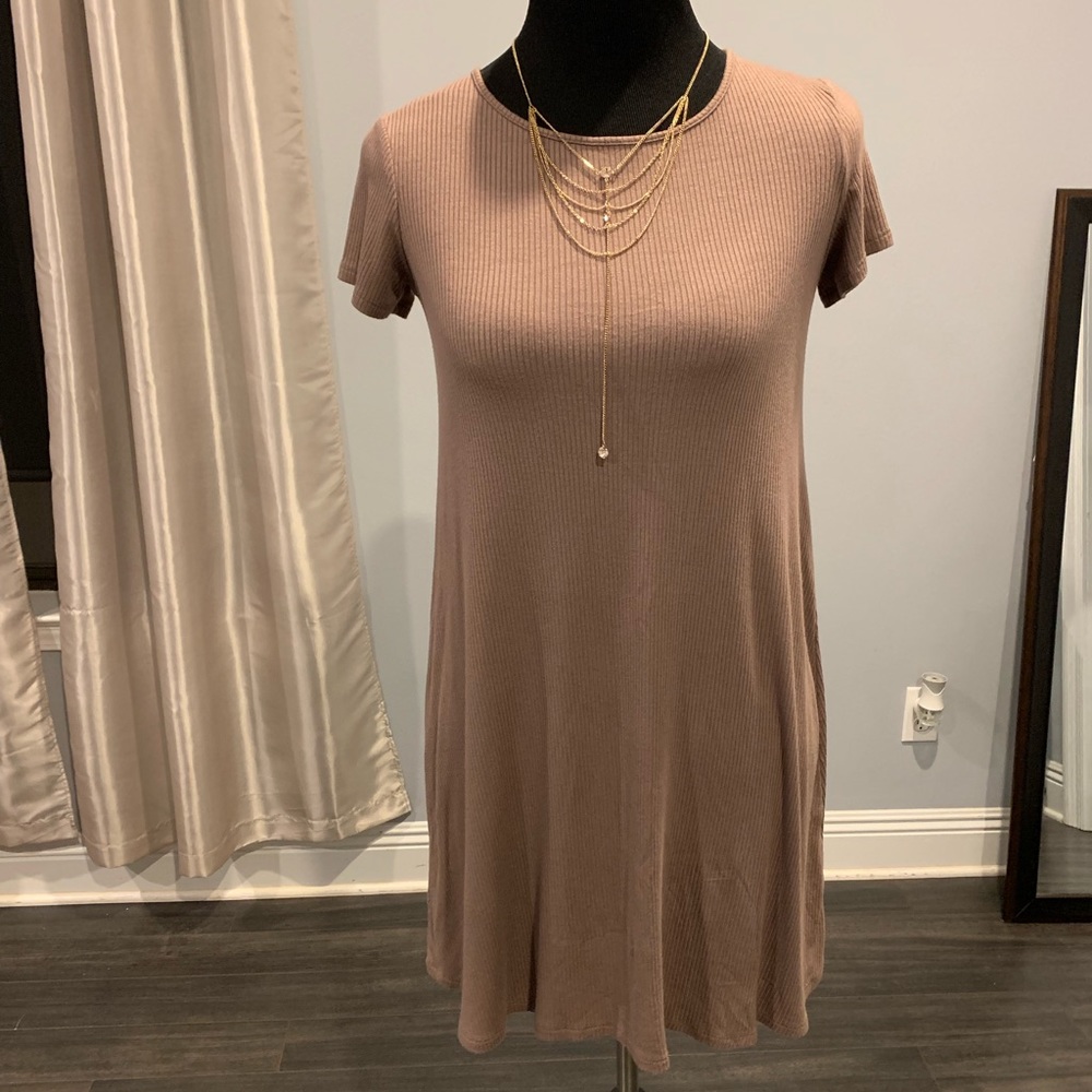 Forever21 Lace-Up Dress